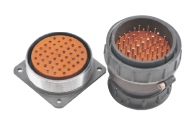 CYLINDRICAL CONNECTORS LOW FREQUENCY NORMAL DIMENSIONS